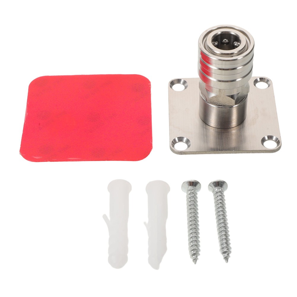 2Pcs Reusable Stainless Steel Foam Cannons Wall Mount Pressure Washer Organizer