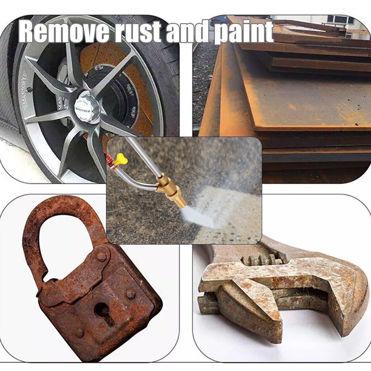 5000 PSI Wet Sandblasting Kit – Stainless Steel Brass For Pressure Washer US