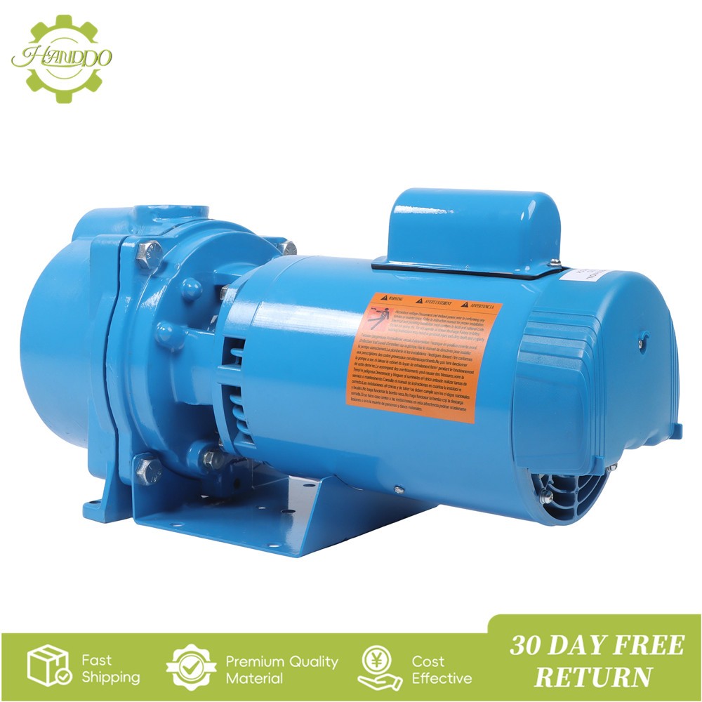 GT15 Self-Priming Centrifugal Water Well Irrigation Sprinkler Pump 115/230Volt