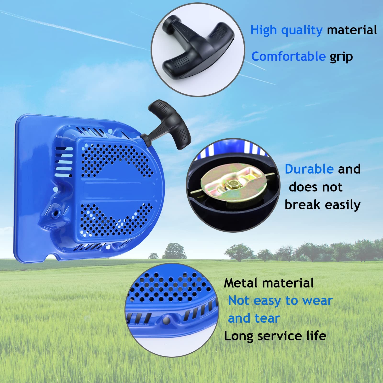 Pull Start Assembly Compatible with Duromax 210Cc 208Cc 212Cc 224Cc Homelite Rec