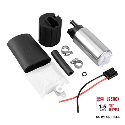 GSS342 255LPH Fuel Pump High Flow Pressure Electric Intank Fuel Pump () Silver