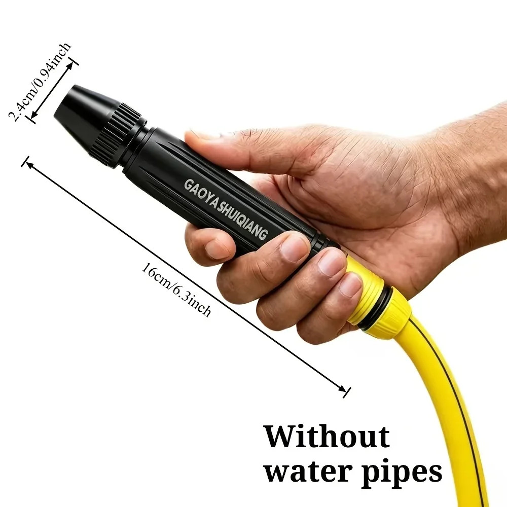 High Pressure Water Spray Gun Adjustable Nozzle Car Wash Garden Hose Cleaner