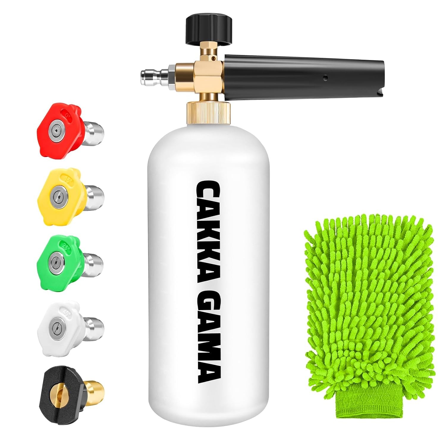 1/4 Inch Industrial Pressure Washer Foam Cannon Car Wash Foam Sprayer for