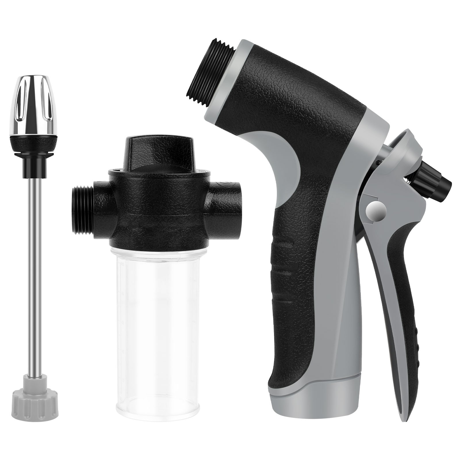 Car High Pressure Power Gun Water Spray Garden Hose Nozzle Pipe Lawn Washer Tool
