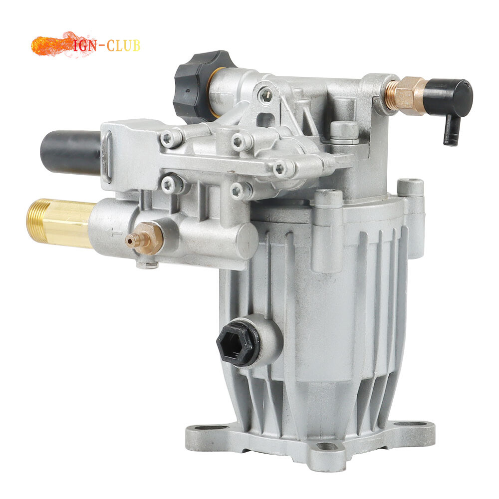 3000 PSI Power Pressure Washer Pump for 3/4″ Shaft Horizontal Washer Pump 2.5GPM