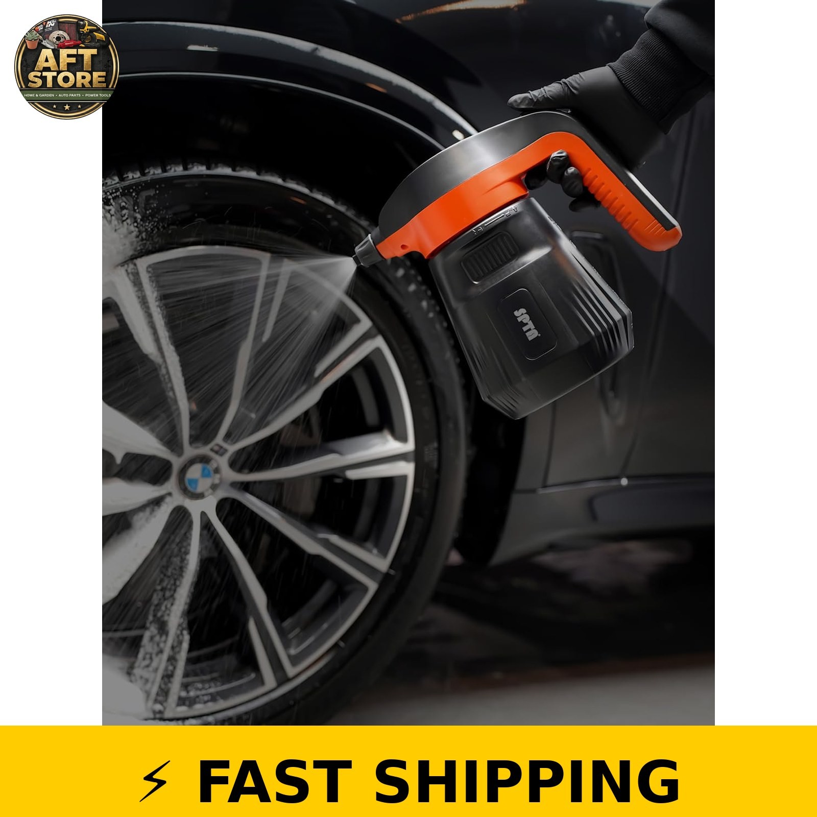 SPTA 2.25L Electric Foam Sprayer for Car Wash with Shampoo