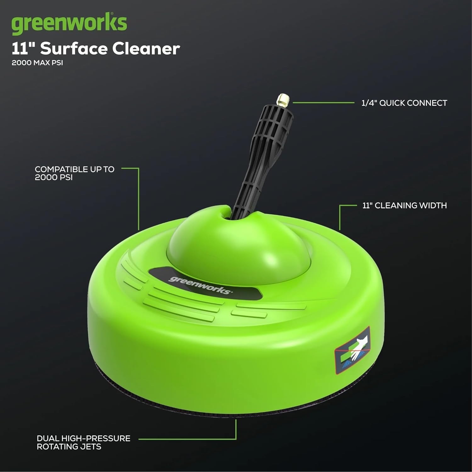 11″ Universal Surface Cleaner Attachment