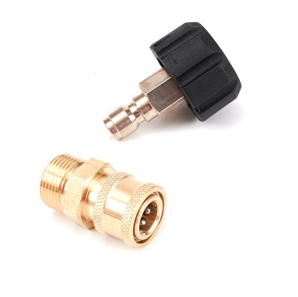 Kit Coupler Outdoor Parts Replacement Washing 5000PSI Adapter Attachment