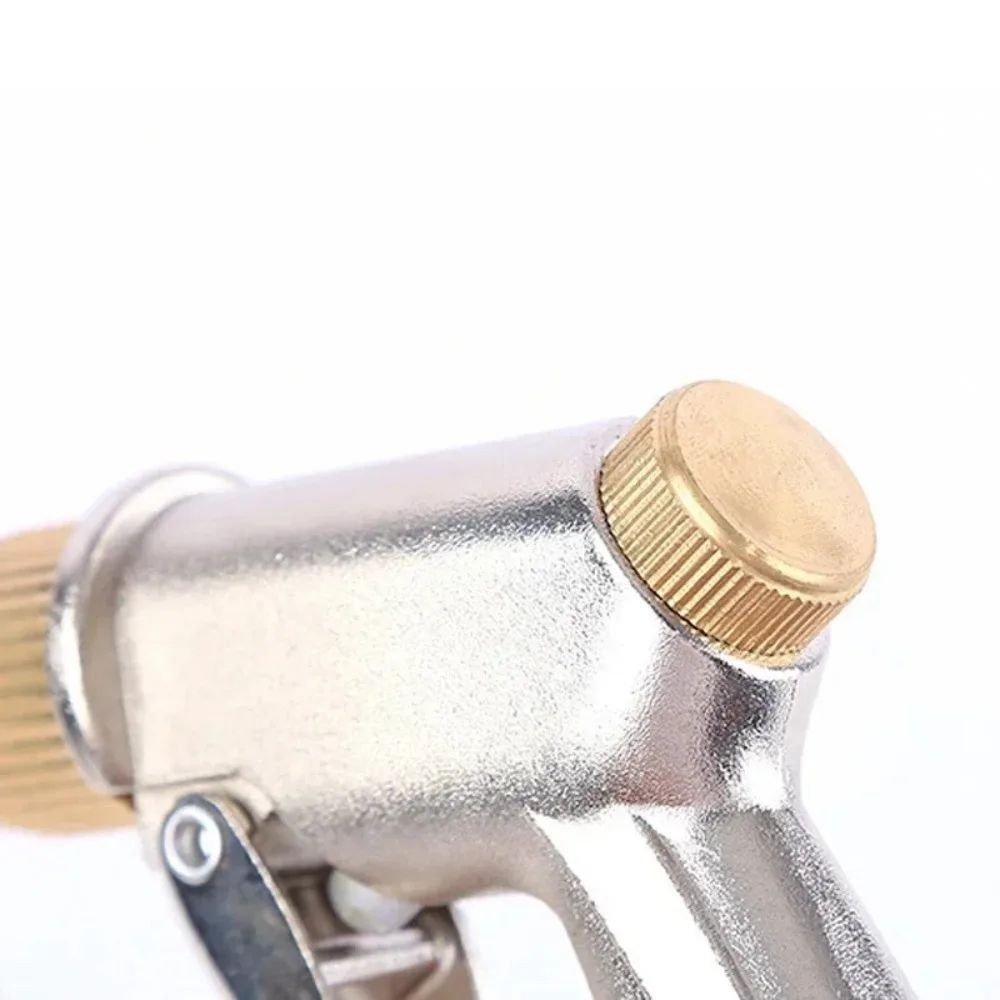 High Pressure Water Spray Gun Metal Brass Nozzle Wash Hose Pipe Car Garden Lawn