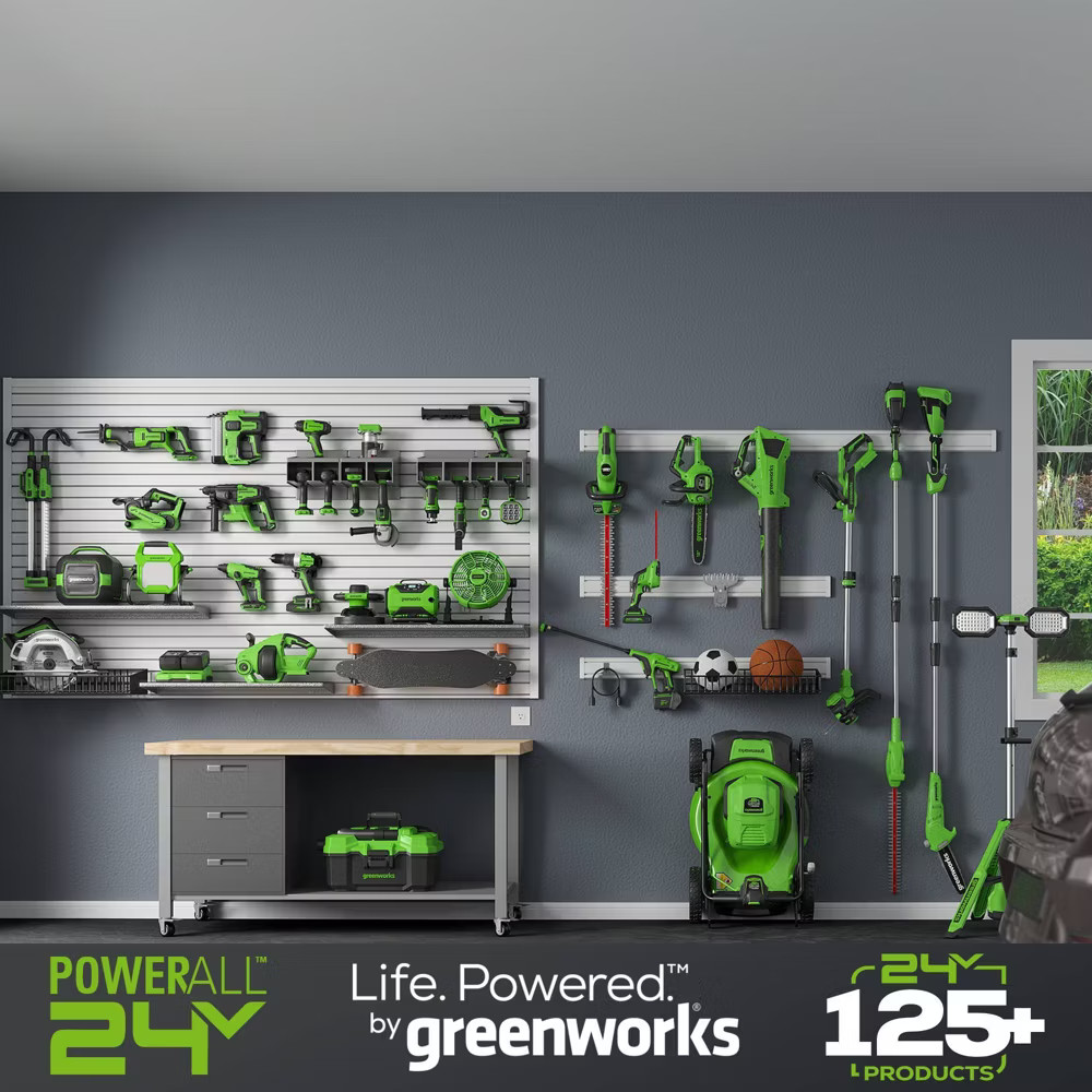 Greenworks 600psi POWERALL Battery Powered Power Cleaner Kit with 4Ah USB