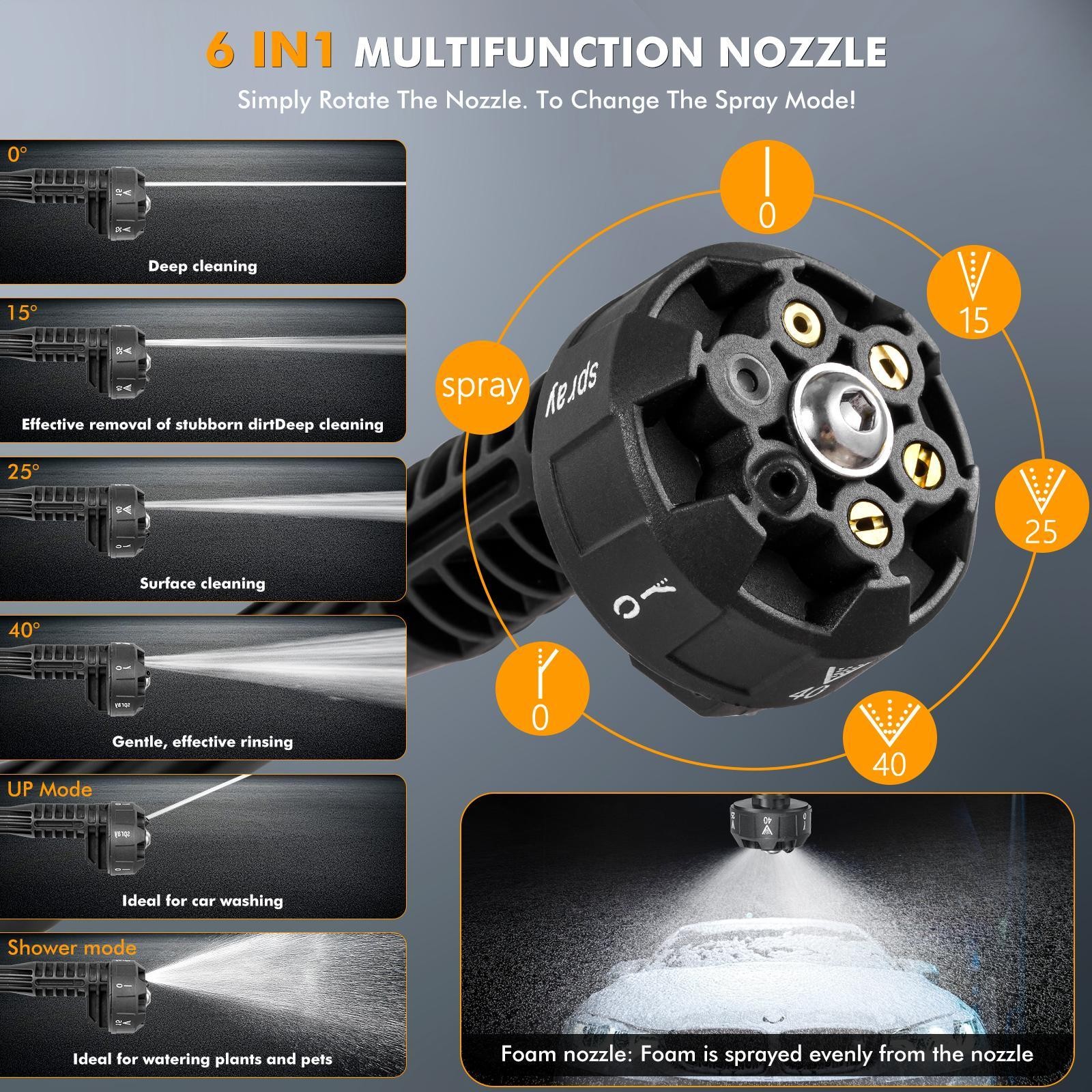 Car Washer Pressure High Gun Wireless Water Cleaner Car Portable Machine Wash