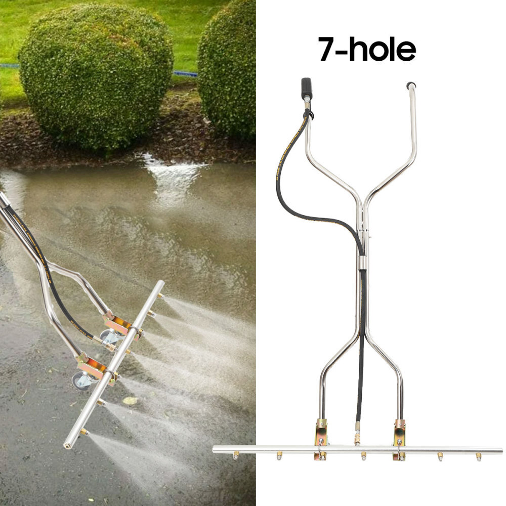 39″ 7-Hole Water Broom For Hot and Cold Water Pressure Washer 5000PSI 40L/min