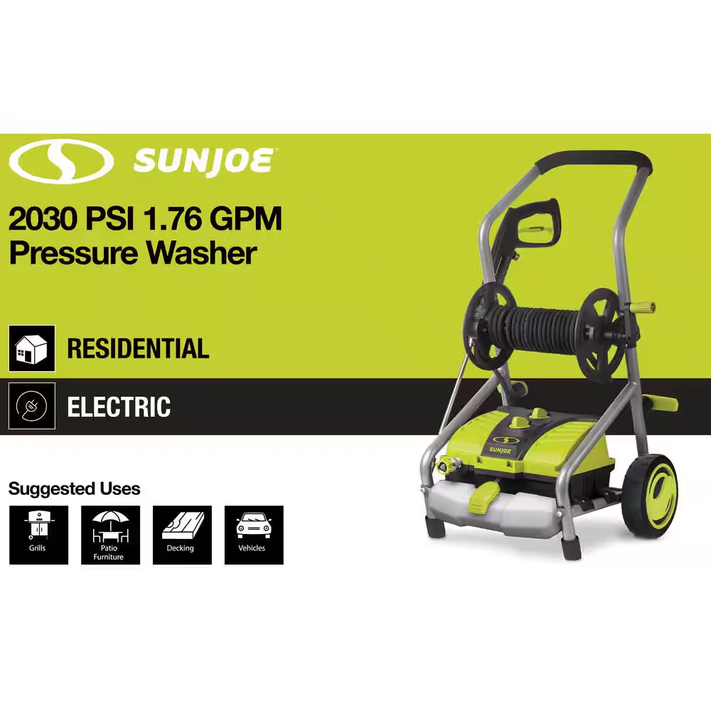 1450 PSI 1.24 GPM 14.5 Amp Cold Water Corded Electric Pressure Washer