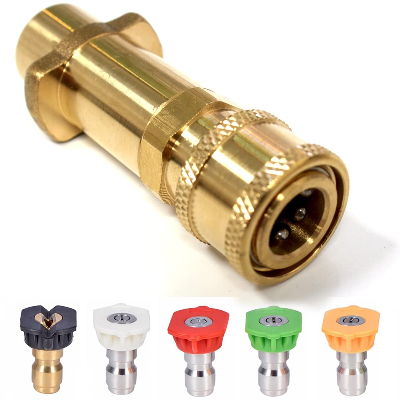 Brass Pressure Washer Adapter,Short Pole for Karcher K Series,K2,K3,K4,K5,K6,…