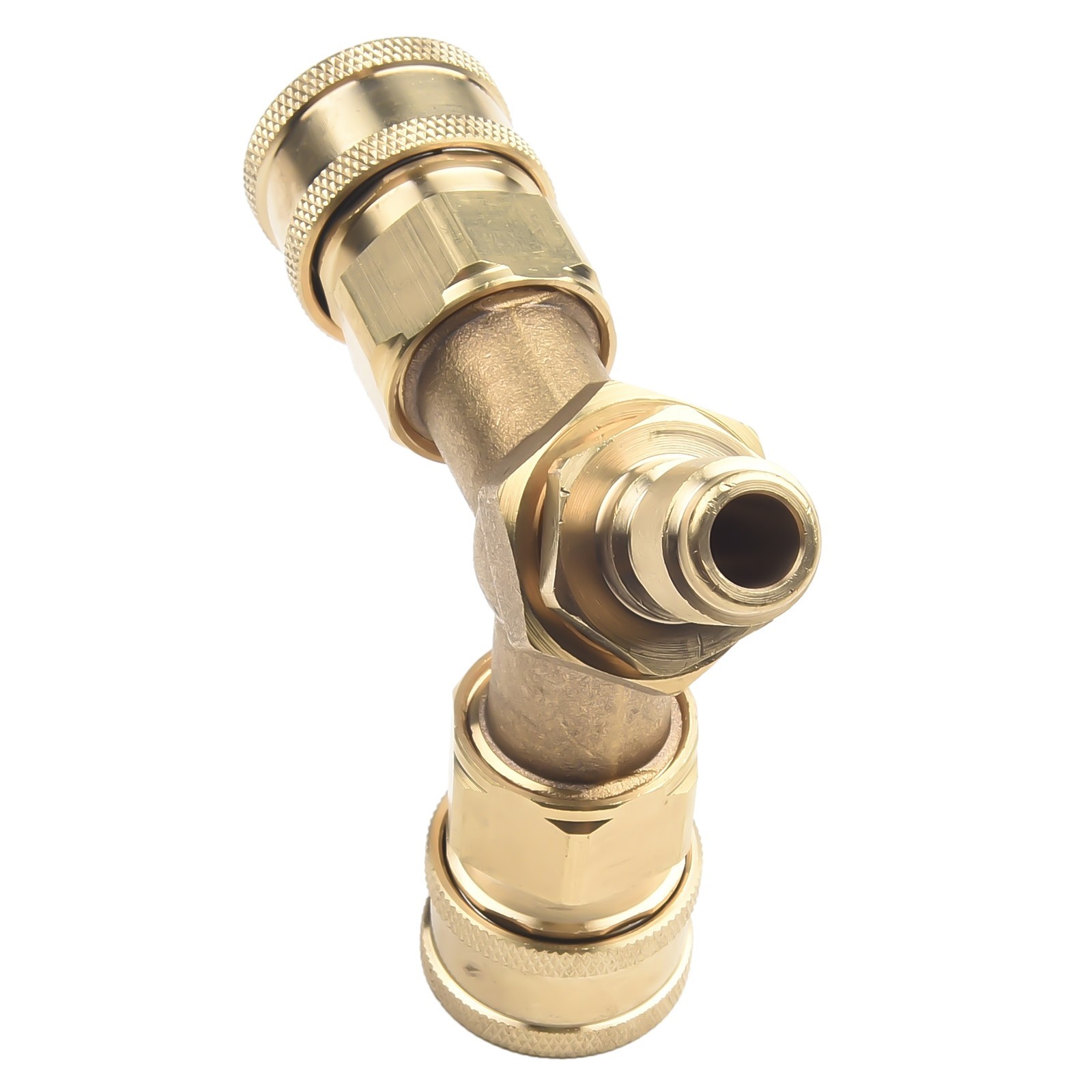 Washer Tee Splitter Brass Dual System For 4.0 GPM Gold Splitter 3/8 Inch