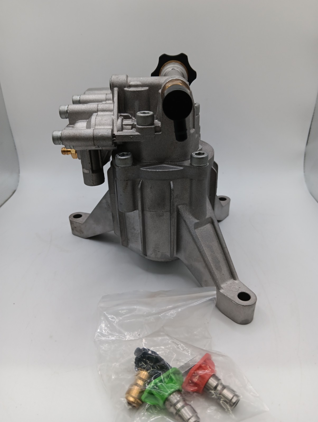 TOOLCY 7/8″ Shaft Vertical Pressure Washer Pump – Rear Inlet/Outlet Max 3100 PSI