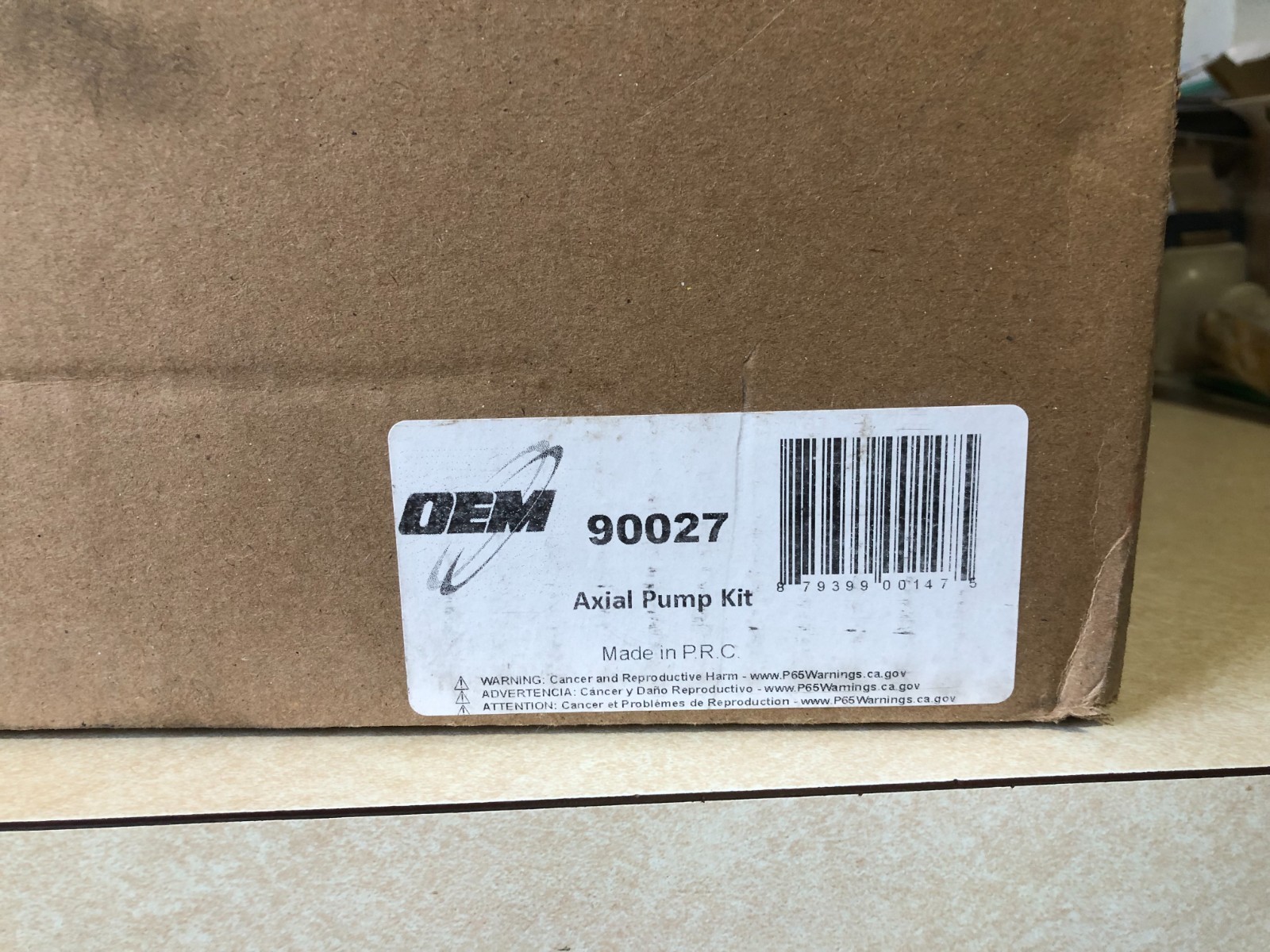 OEM Technologies 90027 Vertical Axial Cam Replacement Pressure Washer Pump Kit