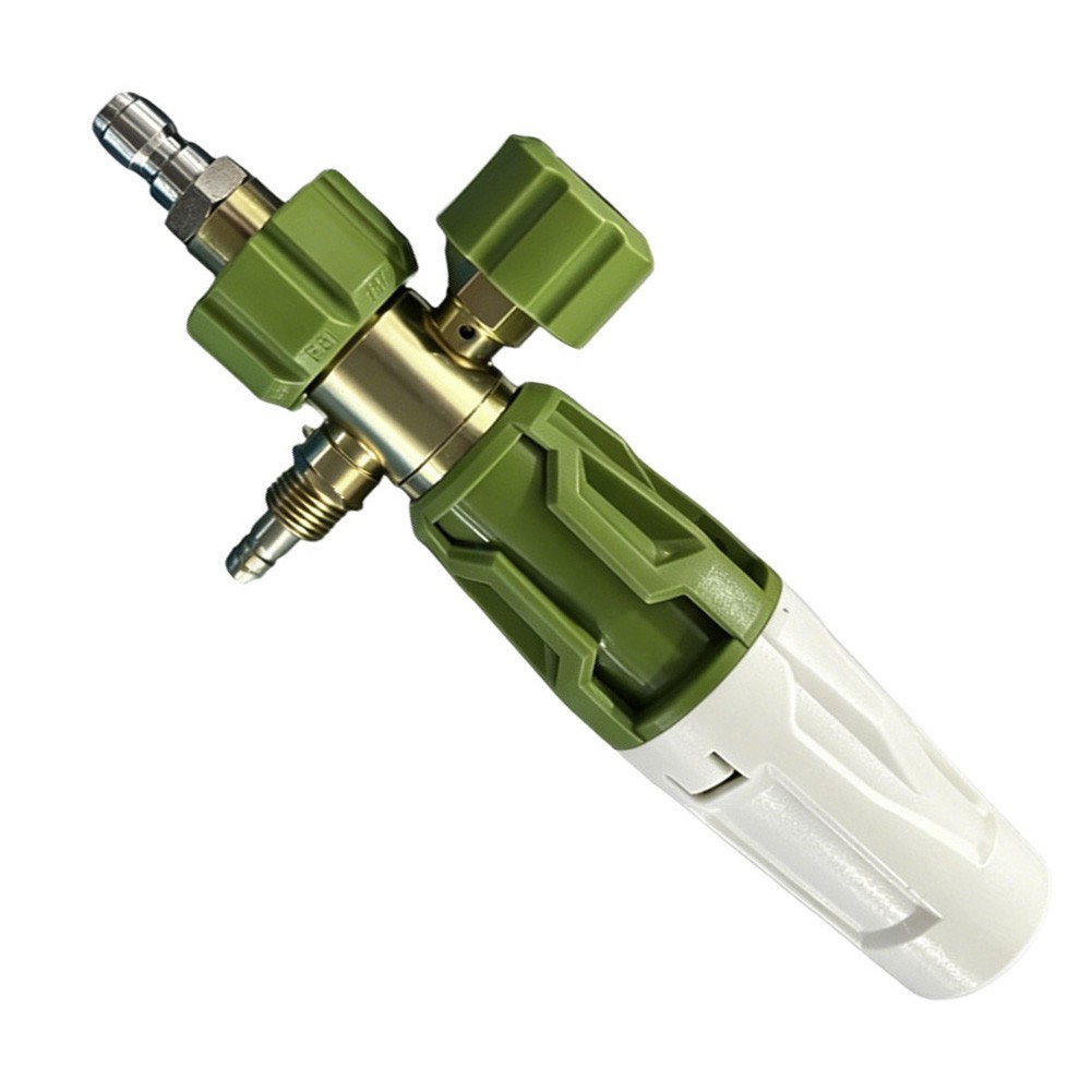 Green Plastic and Metal Foam Pot Spray Head Compatible with Bubble Sprite