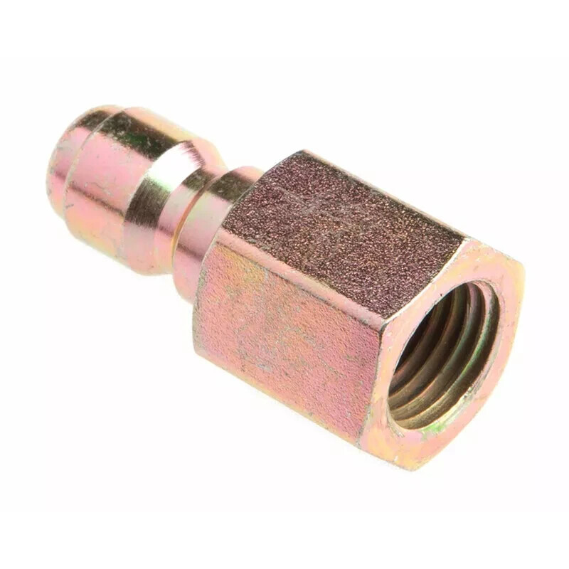 Forney Pressure Washer Quick Coupler Female NPT Plug 1/4 in. # 75135 NEW