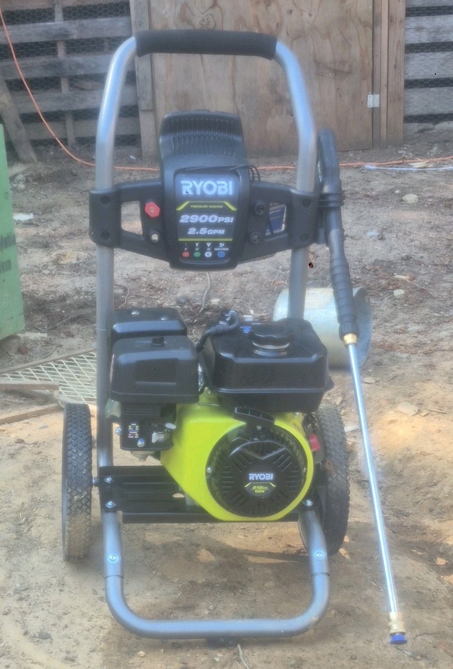 Ryobi RY802925 Gas Pressure Washer 2900 PSI 2.5 GPM 212cc Quick Connect