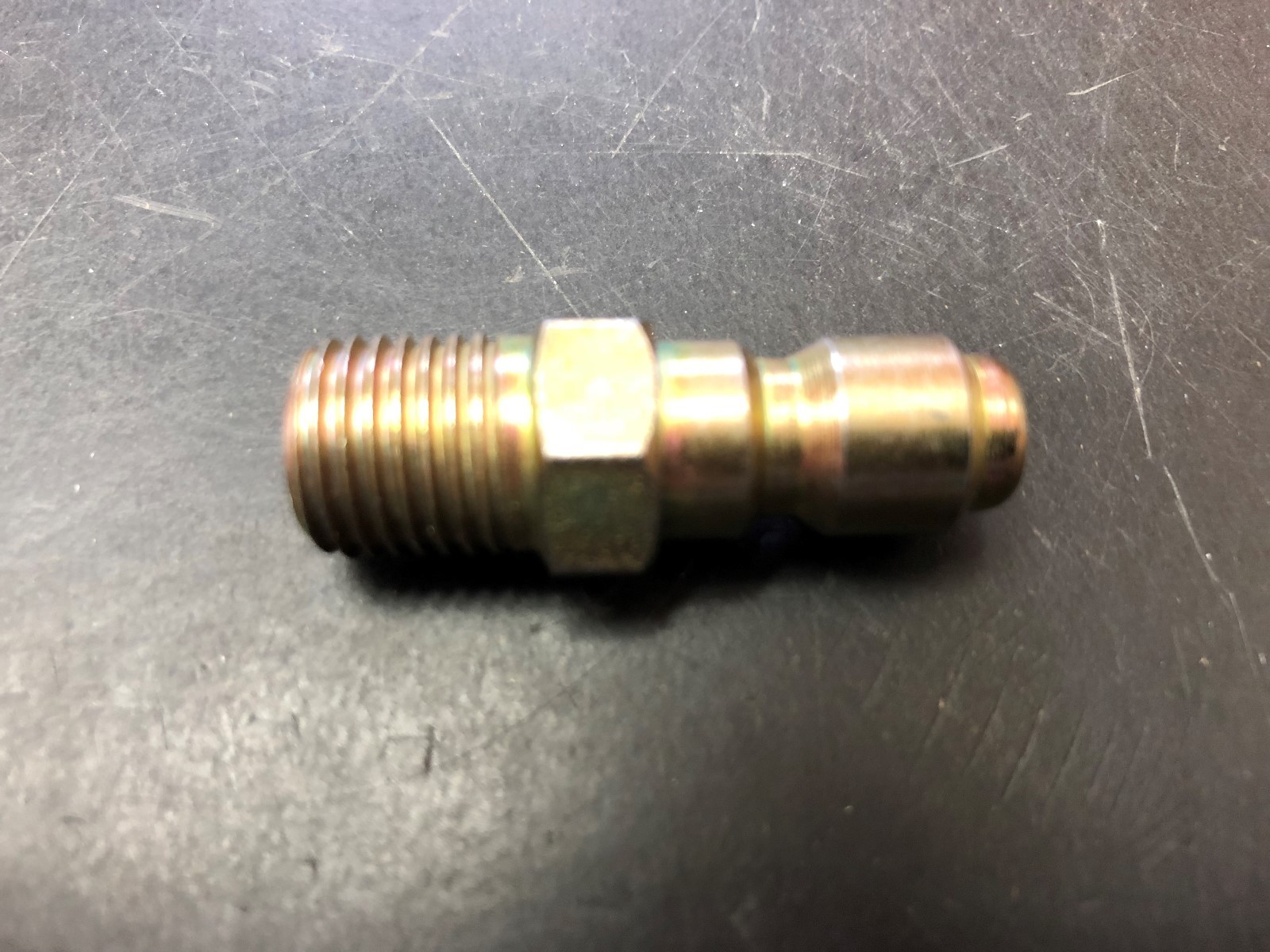 Quick Connect Nipple 1/4″ x 1/4″ NPT ST Male Part # 87071390