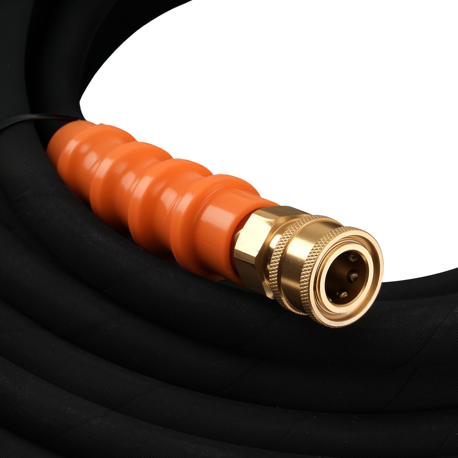 125 Feet Steel Wire Braid Pressure Washer Hose 3/8″ 4800PSI for Generac Champion