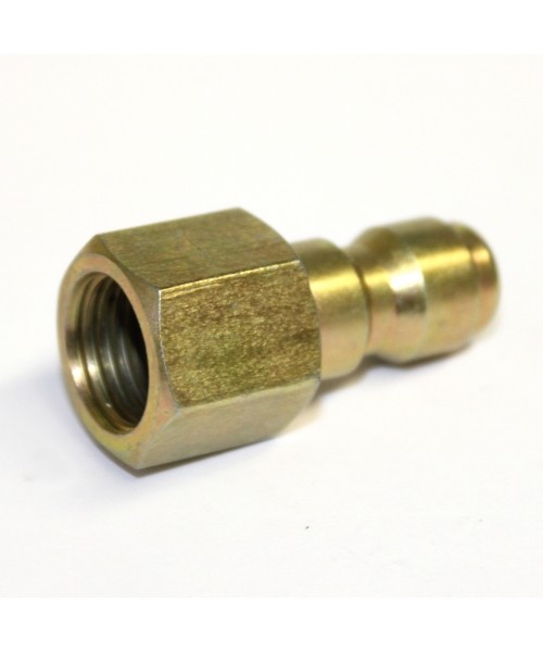 3/8″ F NPT Screw Thread to 3/8″ Male Quick Connect Plug for Pressure Washers