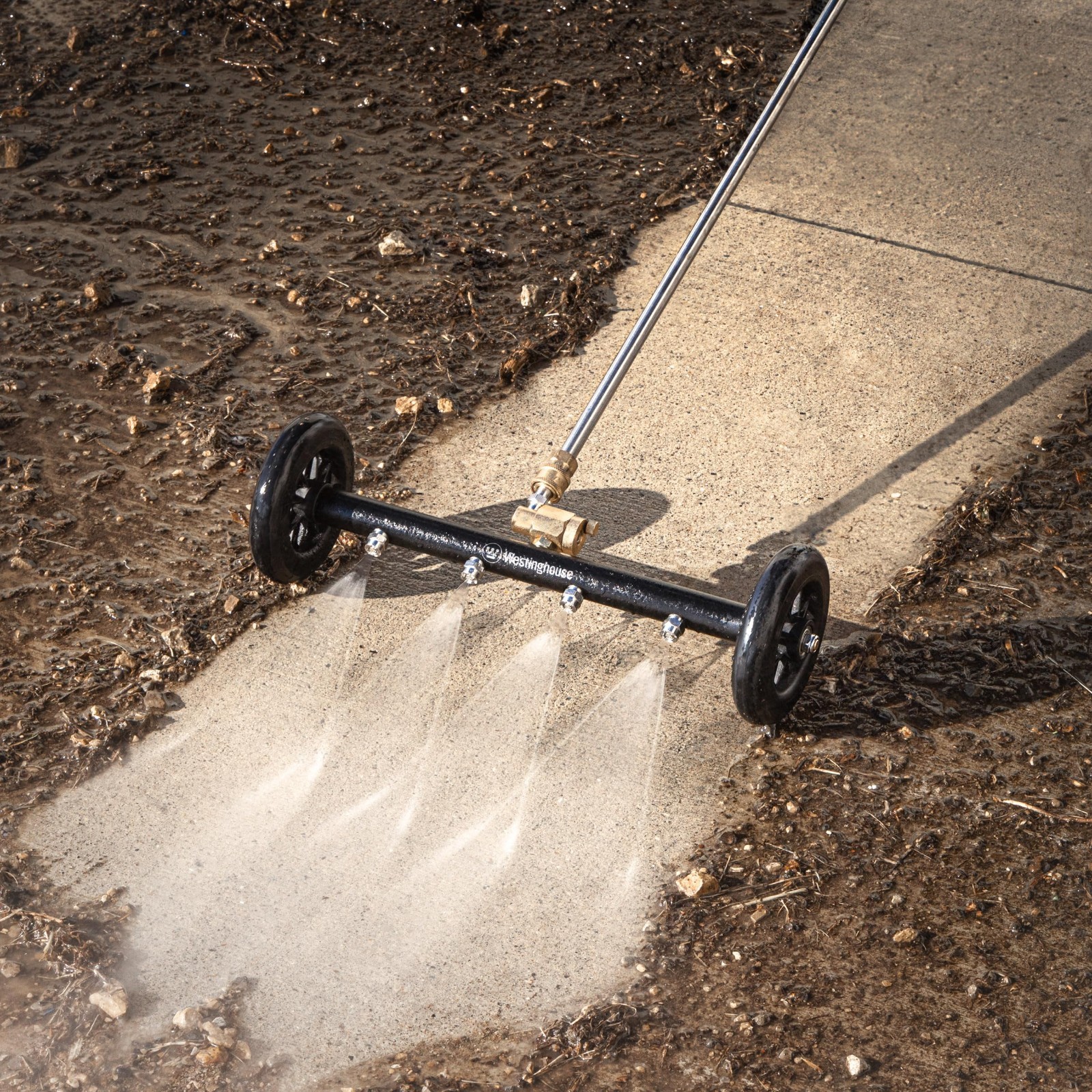 16″ Pressure Washer Undercarriage Cleaner & Water Broom – 4400 PSI, 1/4″ Connect