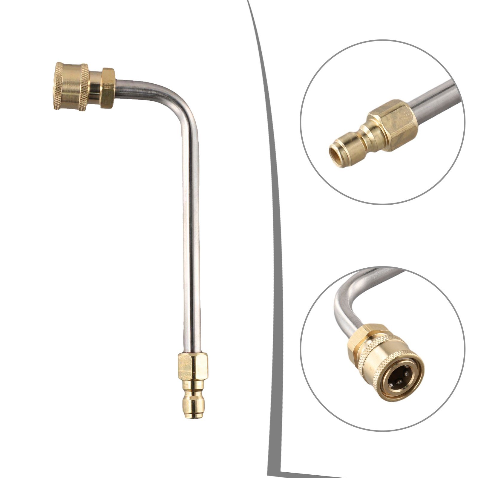 Pressure Washers Extension Wands 1/4″ 4000PSI 90 / 120 Degrees Quick Connect