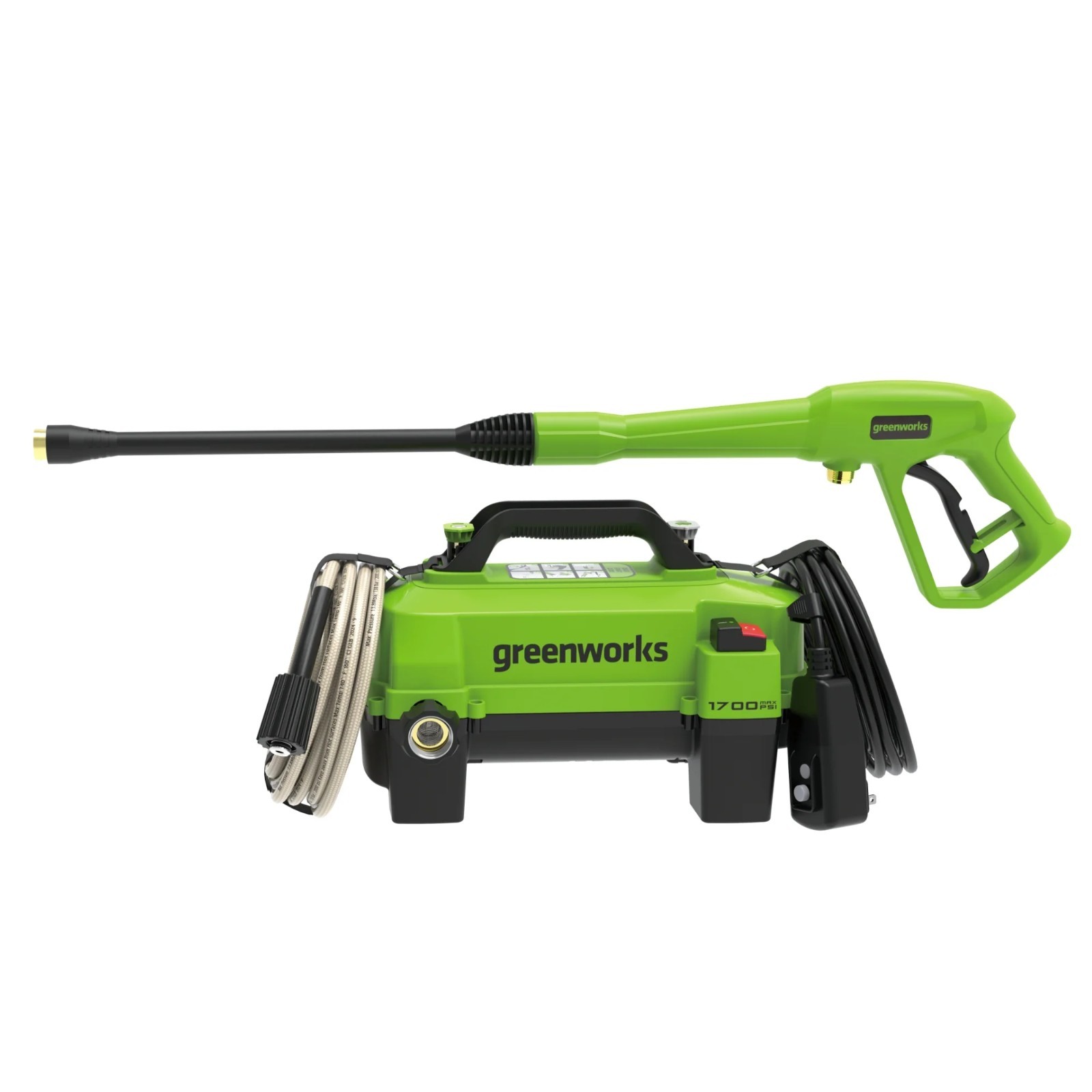 Greenworks 1700 PSI Ultra Compact 1.2 GPM Electric Pressure Washer
