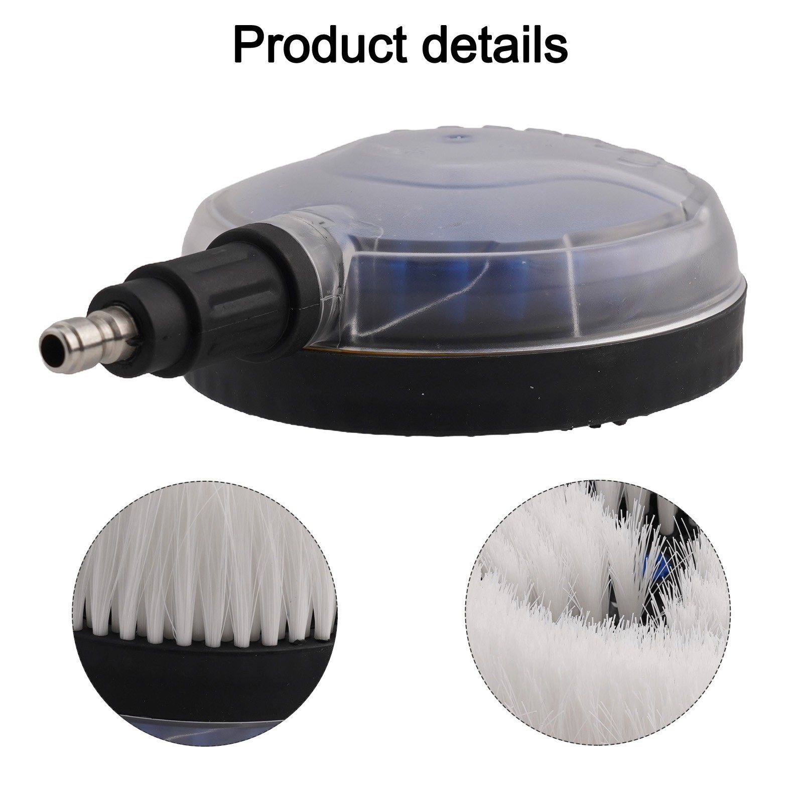 Multi Purpose Cleaning Brush for High Pressure Washers 14 Quick Connector Male