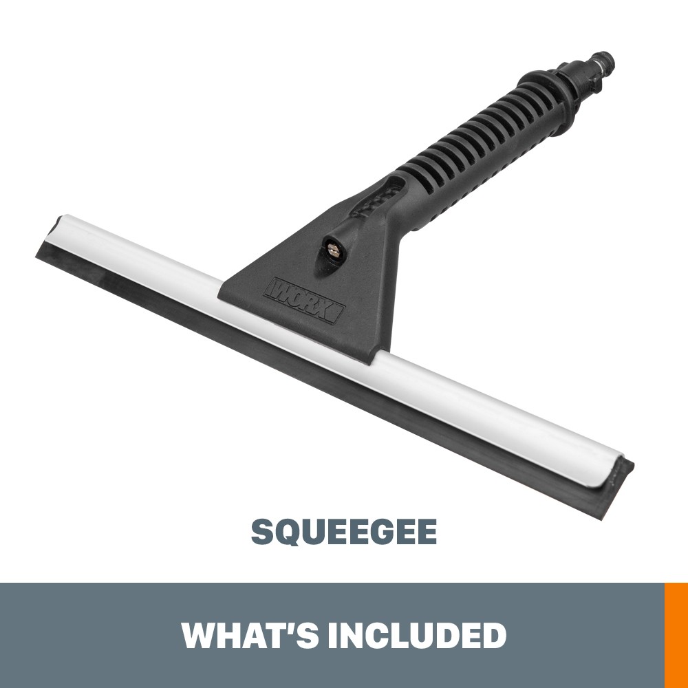 WORX WA4050 12″ Hydroshot Window Squeegee with Water Sprayer