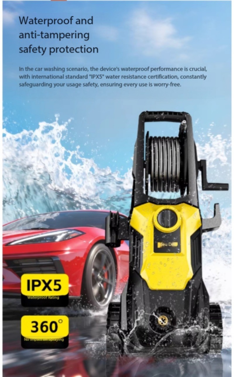 220V Pressure Pump Powerful Floor Scrubber High-Power Household Cleaning Wonder