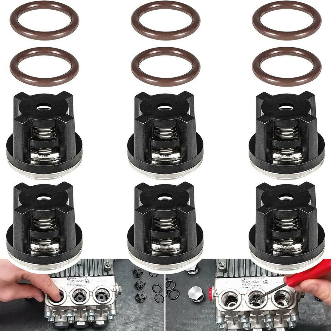Check Valve Repair Kit AR1828 For AR RK RKA RKV RRV XRC XRA Pressure Washer Pump