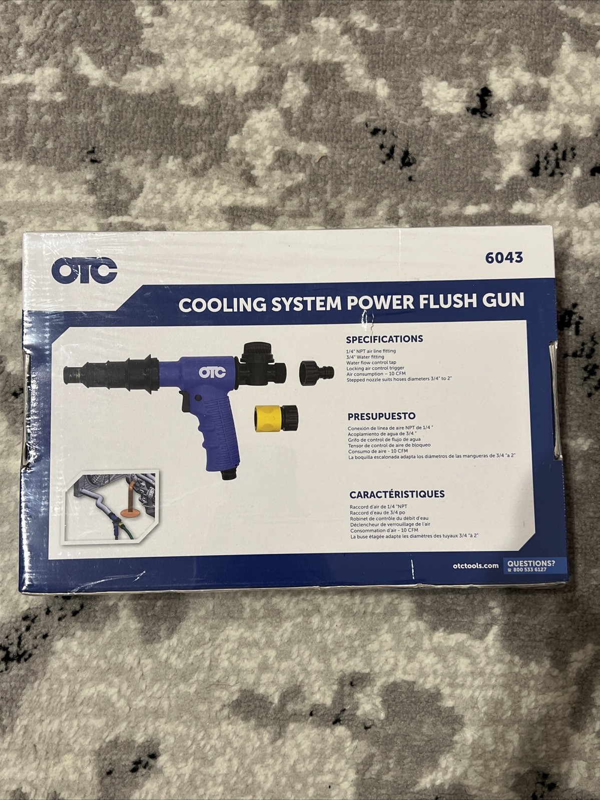 Blast-Vac Multipurpose Cleaning Gun OTC-6043 Brand New Sealed