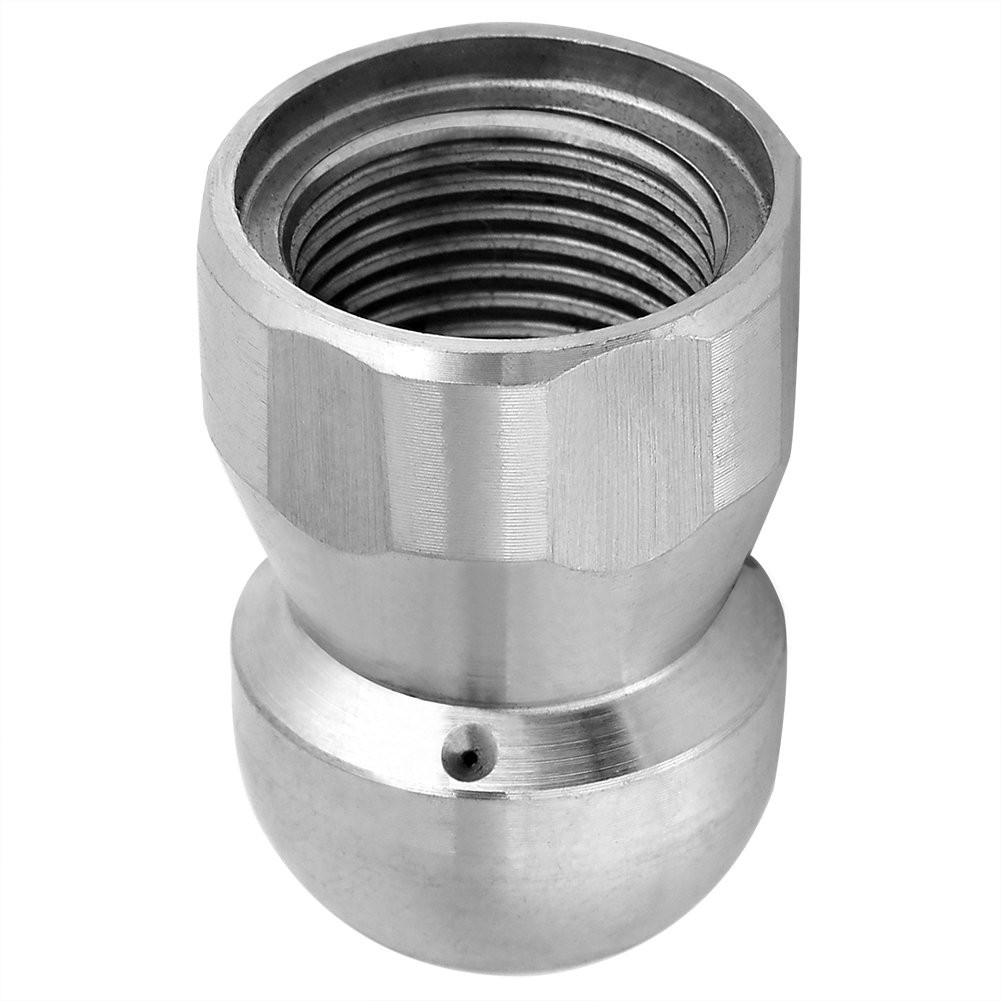 Sewer Jetter Nozzle Kit – Hydro Jet, Random Flow, Button Seal, 4000 PSI