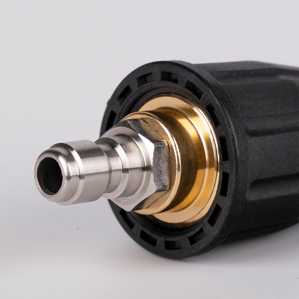 High Pressure 1/4″4000PSI Washer Rotating Turbo Nozzle Spray Tip 2.5-4 GPM Quick