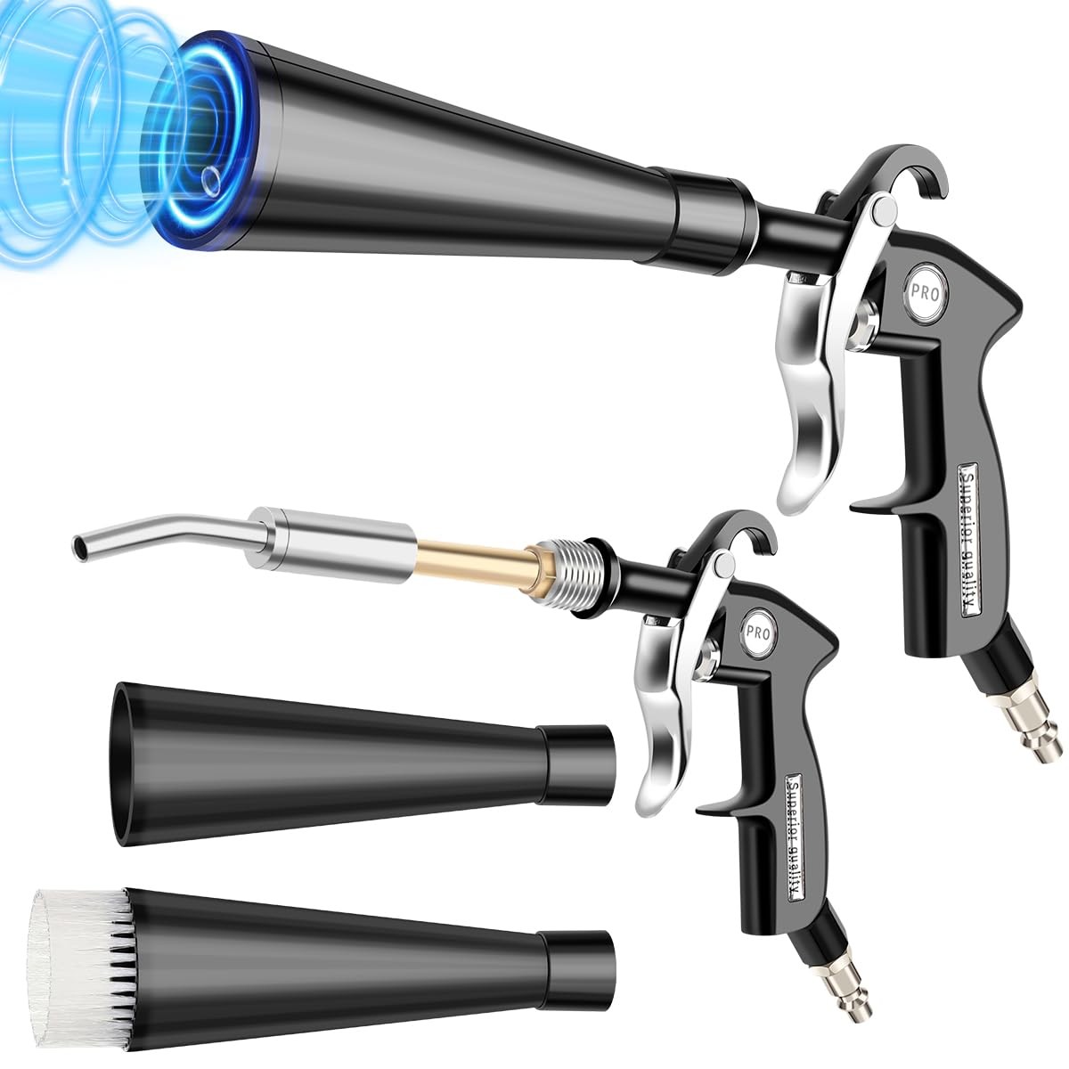 cropyoyo Dry Cleaning Gun,High-Pressure Air Blow Gun,Car Set1