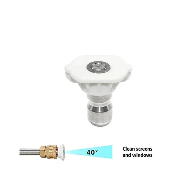 4000 PSI Pressure Washer Nozzle Tips – 1/4 Inch Quick Connect Multi-Degree