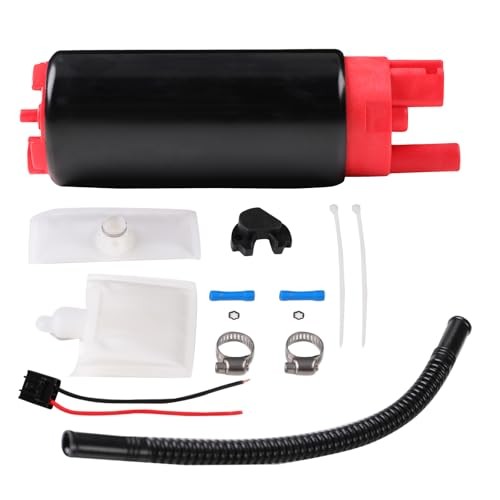 340LPH High Pressure Electric Fuel Pump, 13.5V 43–90 PSI 340LPH for Gasoline