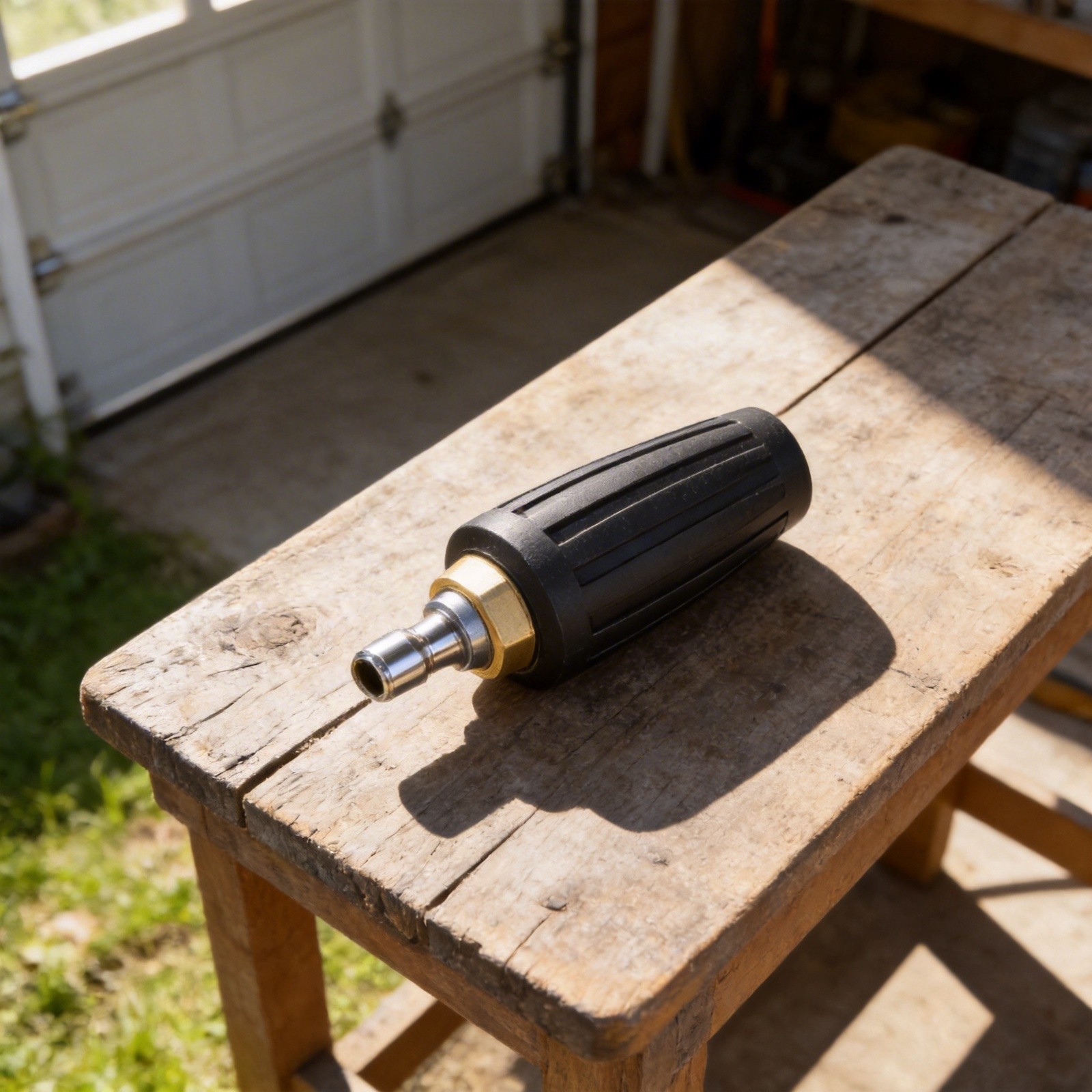Core Lotus Nozzle With Rotating Head For Efficient High Pressure Cleaning