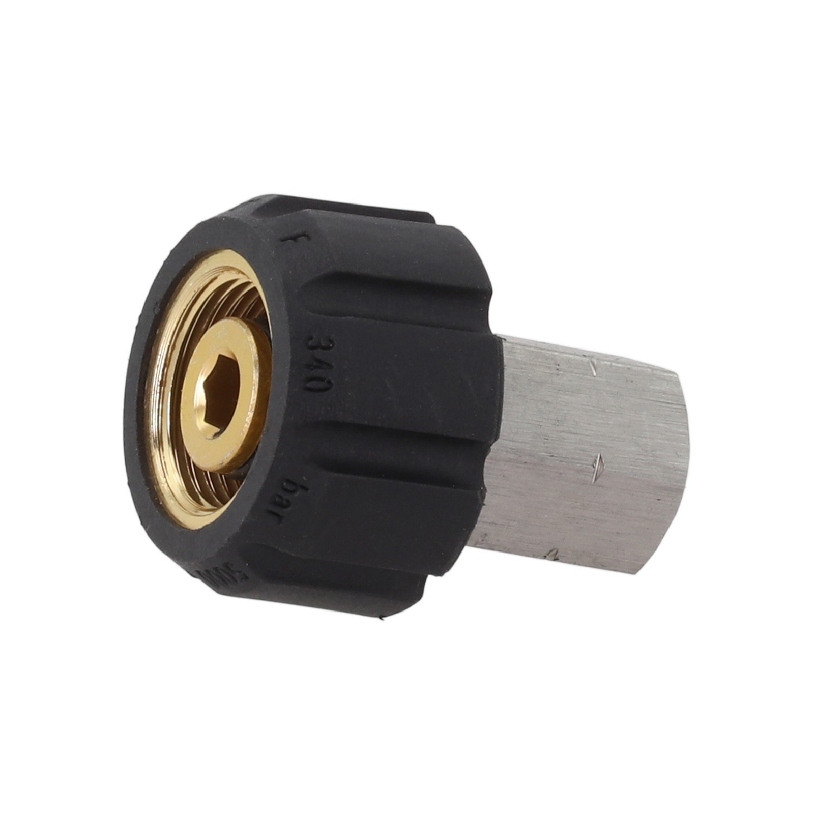 Stainless Steel Fitting for Pressure Cleaner M22 1415mm Female to 3/8 Female