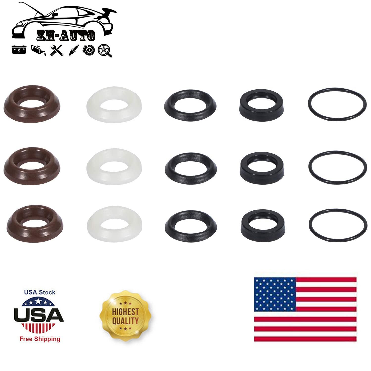 Packing Kit Water Seal Repair kits for ZWD ZWDK Series 15MM Pressure Washer Pump
