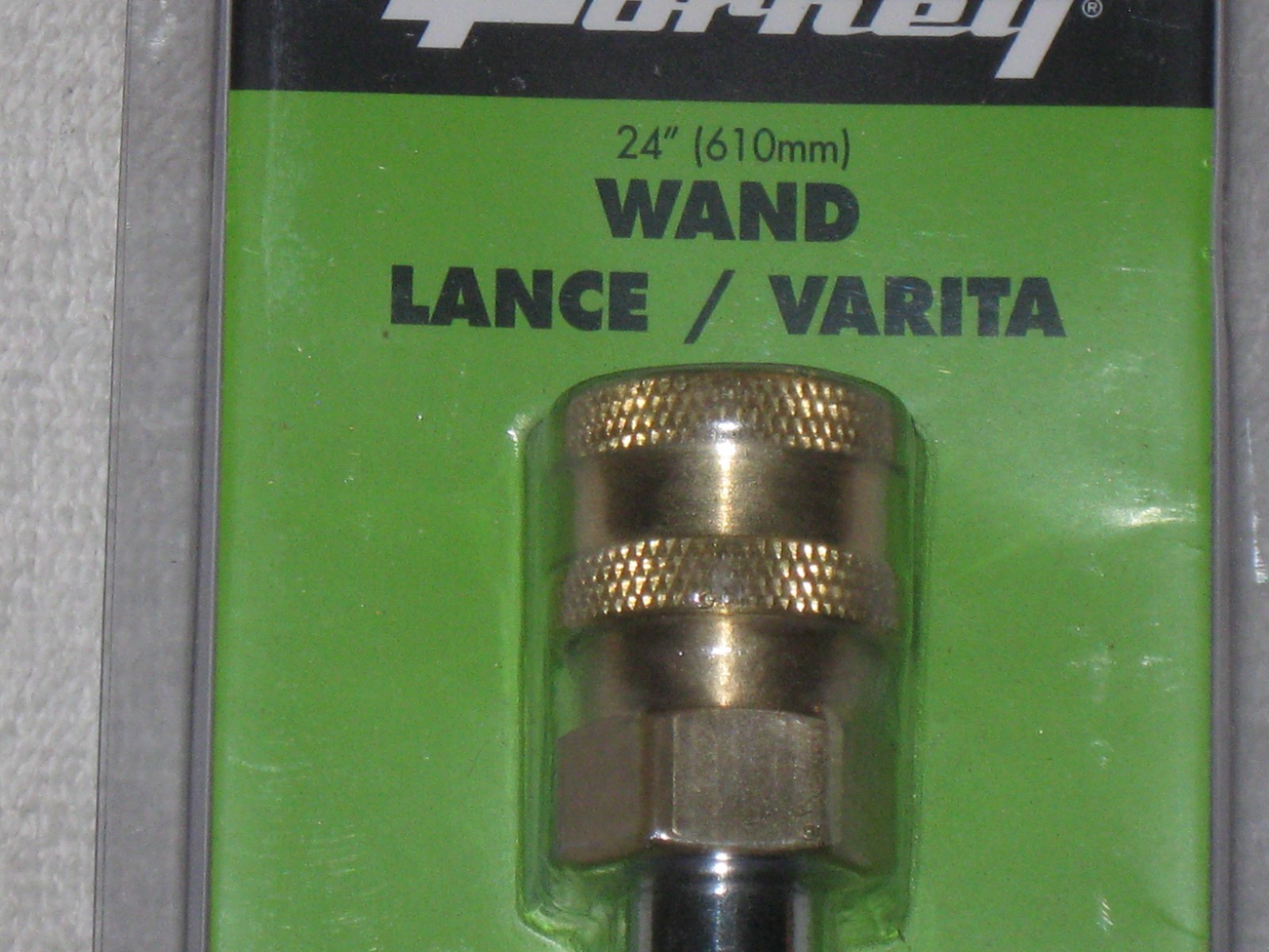 Forney 24″ Pressure Washer Wand 300* F, 1/4″ Female X M22 Socket 5800 PSI NIP!!