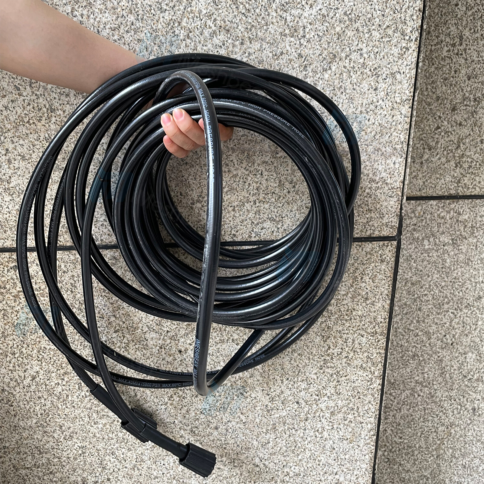 High Pressure Washer Hose 20/25/50/100ft 5800PSI M22 Power Washer Extension Hose