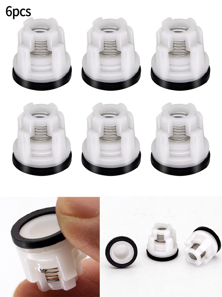 6 PCS Check Valve Pressure Pumps Head Repair Parts Water Inlet Pressure Washer