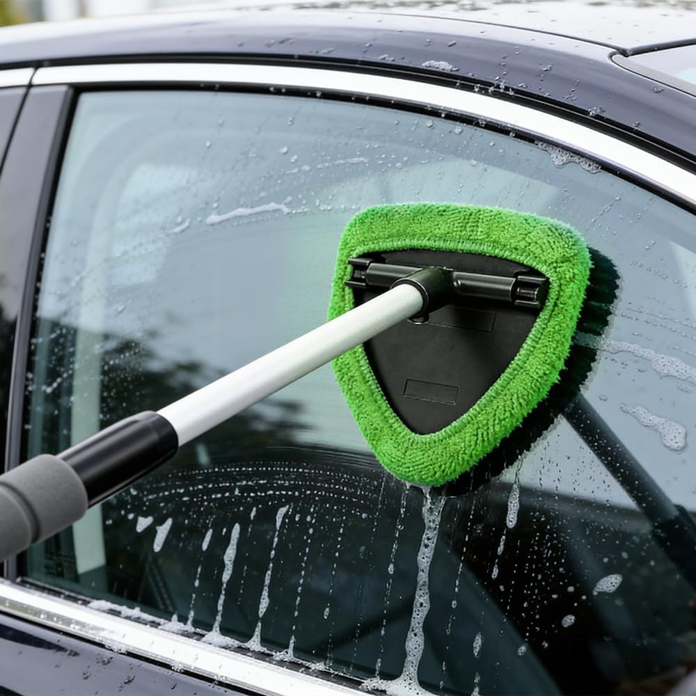 Windshield Cleaning Tool, Car Cleaning Window Tool, Car Interior Window Clean…
