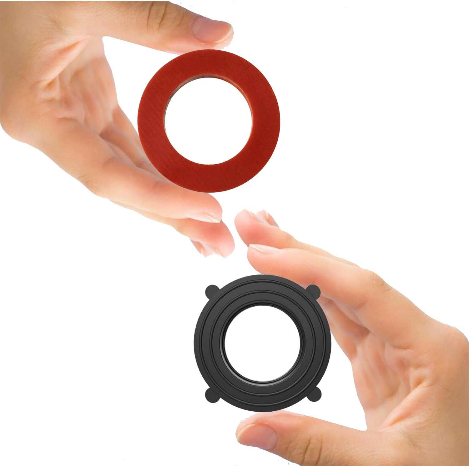 Garden Hose Washer Heavy Duty Rubber Washer Seals Fit All Standard 3/4 Inch Gard
