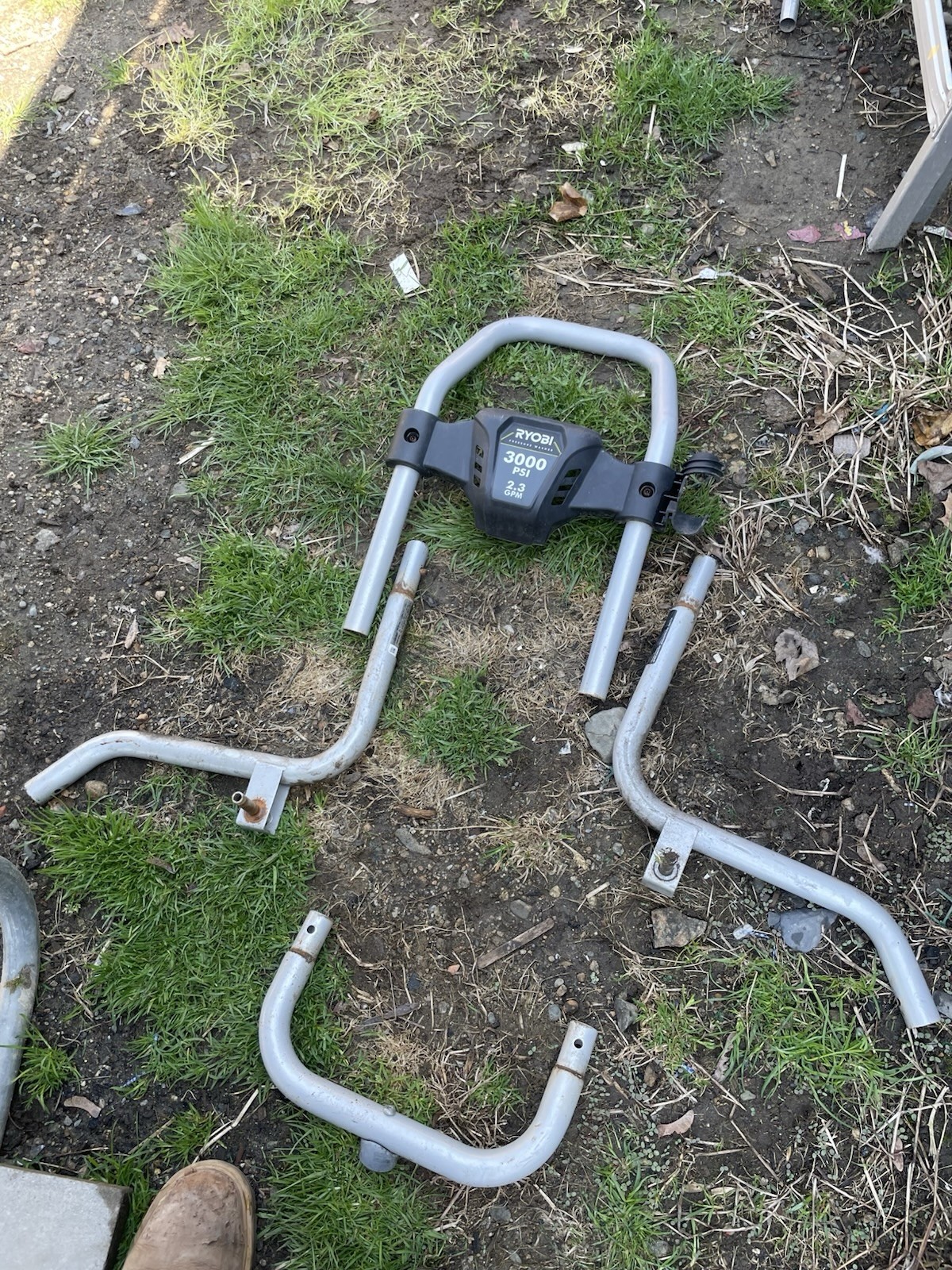 RYOBI 3000 PSI 1.1 GPM Cold Water Gas Gvc160 Pressure Washer Frame Housing