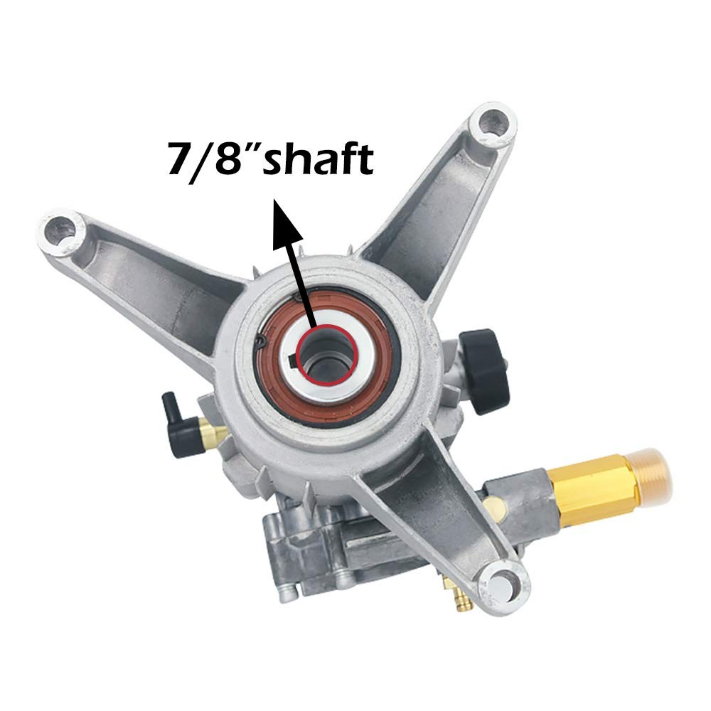 7/8” Shaft Vertical Pressure Washer Pump Replacement 24002800PSI